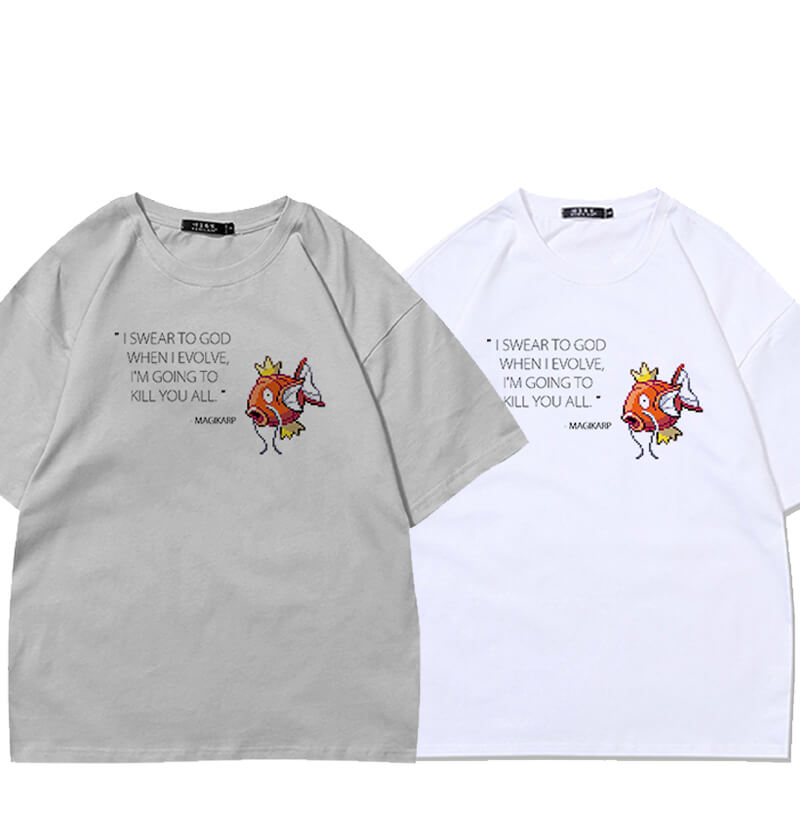 Original Design Magikarp Tee Pokemon Girls T Shirt