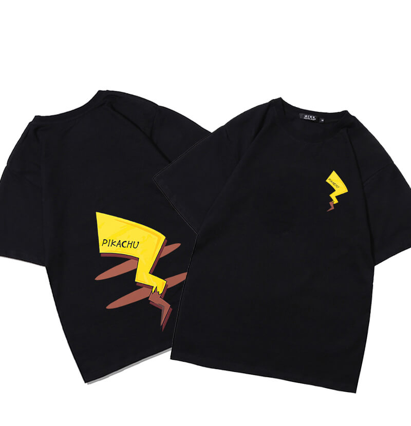Pokemon Pikachu T-Shirts Couple T