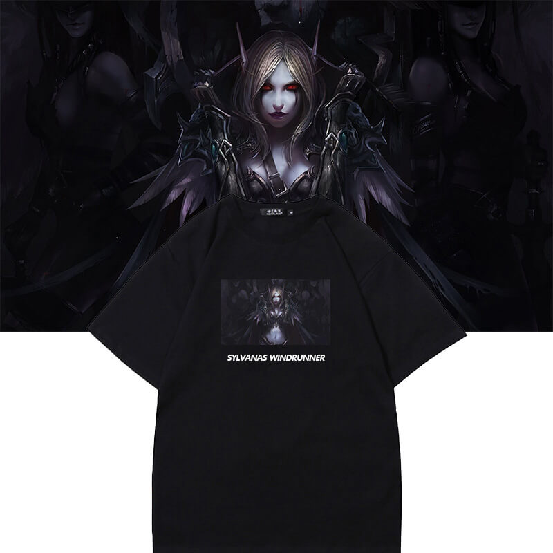 World of Warcraft Sylvanas Windrunner Tees Child Shirt
