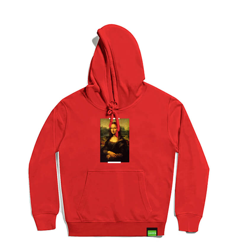 Famous Painting Mona Lisa Hoodies Youth Boys Sweatshirts