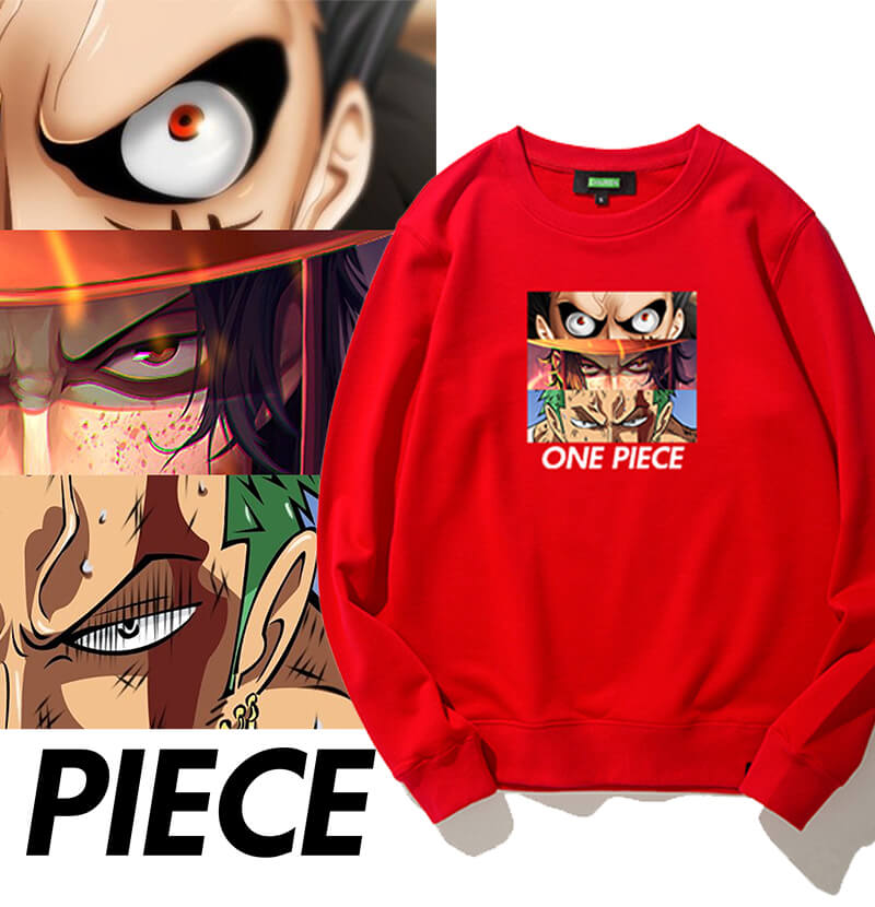 One Piece sweatshirt Roronoa Zoroand and Luffy Hoodie Teens