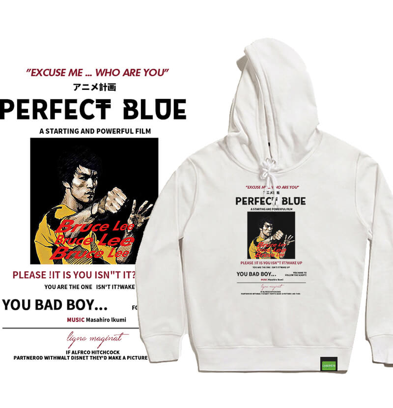 Bruce Lee Coat Cool Hoodies For Teenage Girl
