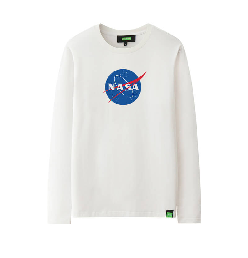 NASA Astronaut Long Sleeve T-Shirts Birthday Shirts For Boys