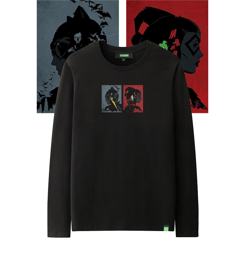 Original Design T-Shirt Long Sleeve Batman Joker Child Shirt
