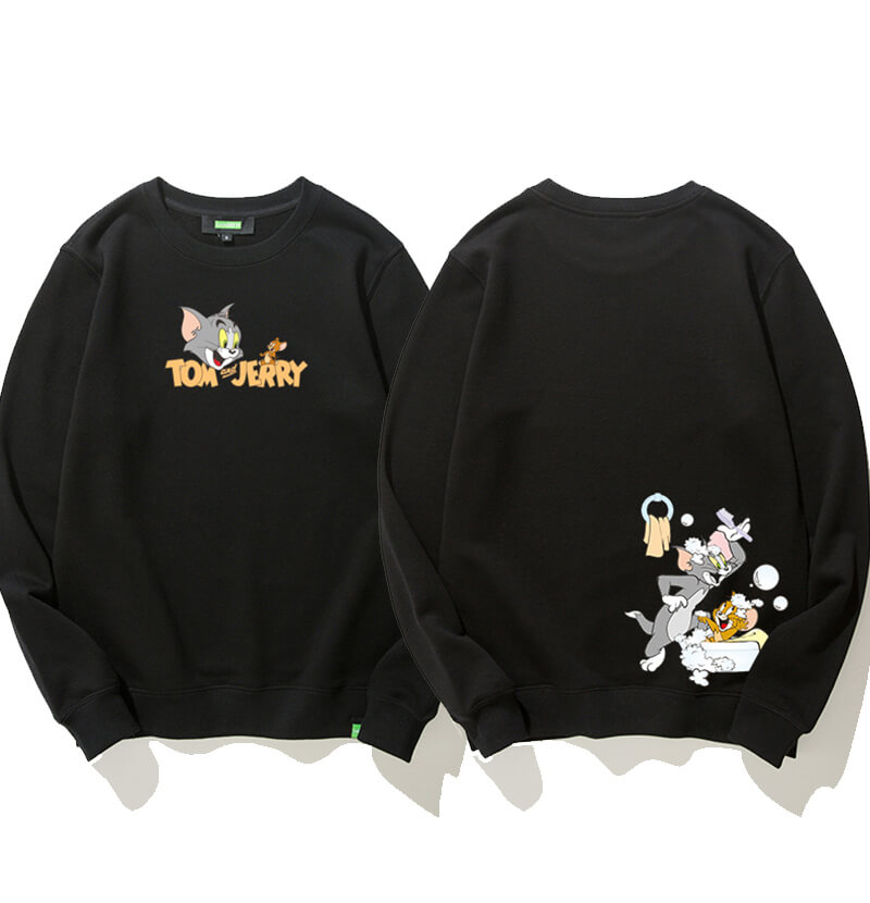 Double-sided printing Tom and Jerry Jacket original design Kids Sweatshirts