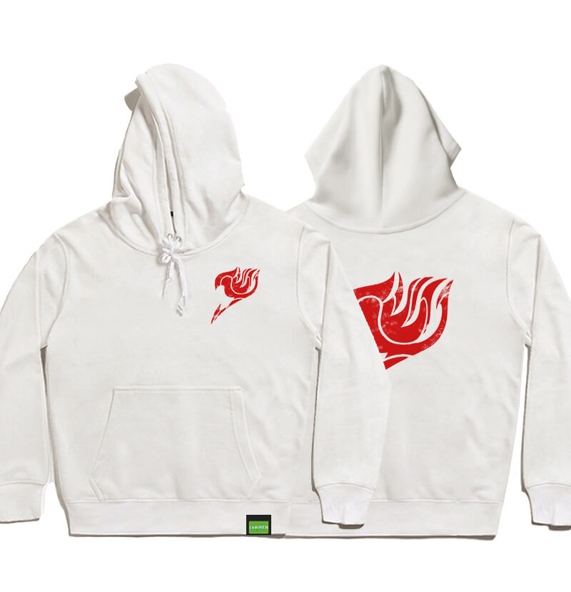Double-sided printing Fairy Tail Logo Tops Hoodie Kid