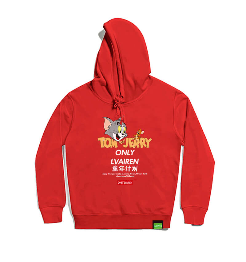 Tom and Jerry Hoodies Hooded Boy