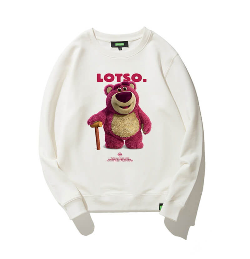 Strawberry Bear Hoodies For Teenage Guys Toy Story Jacket