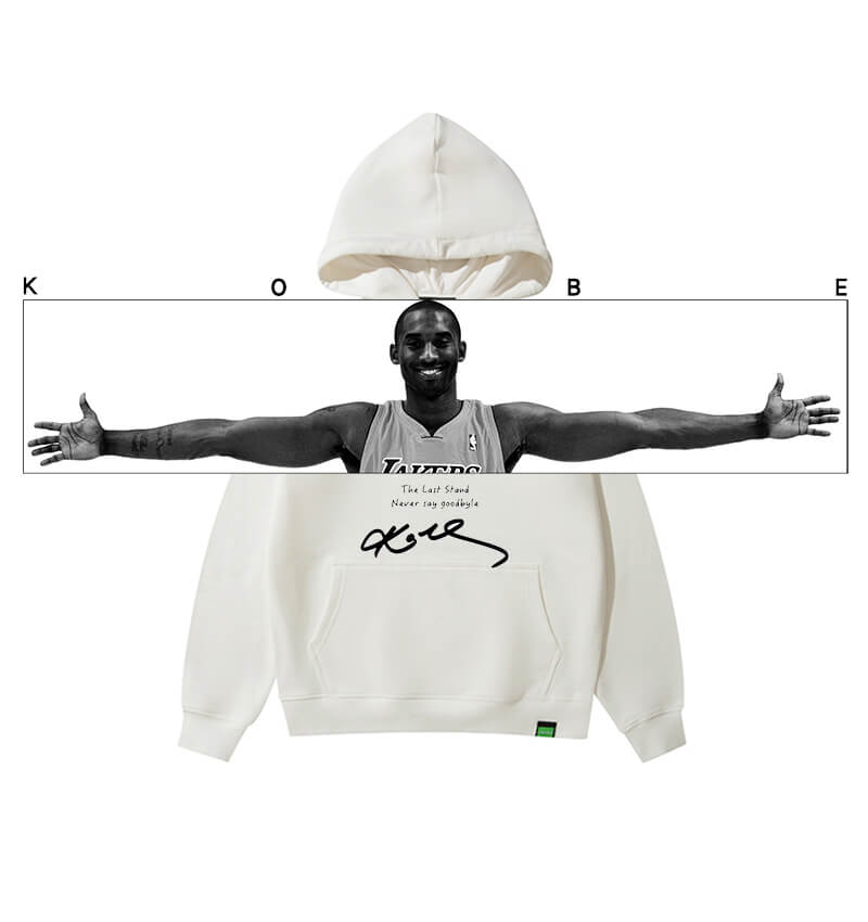 Kobe Bryant Arm Span hooded sweatshirt Kids Black Hoodie