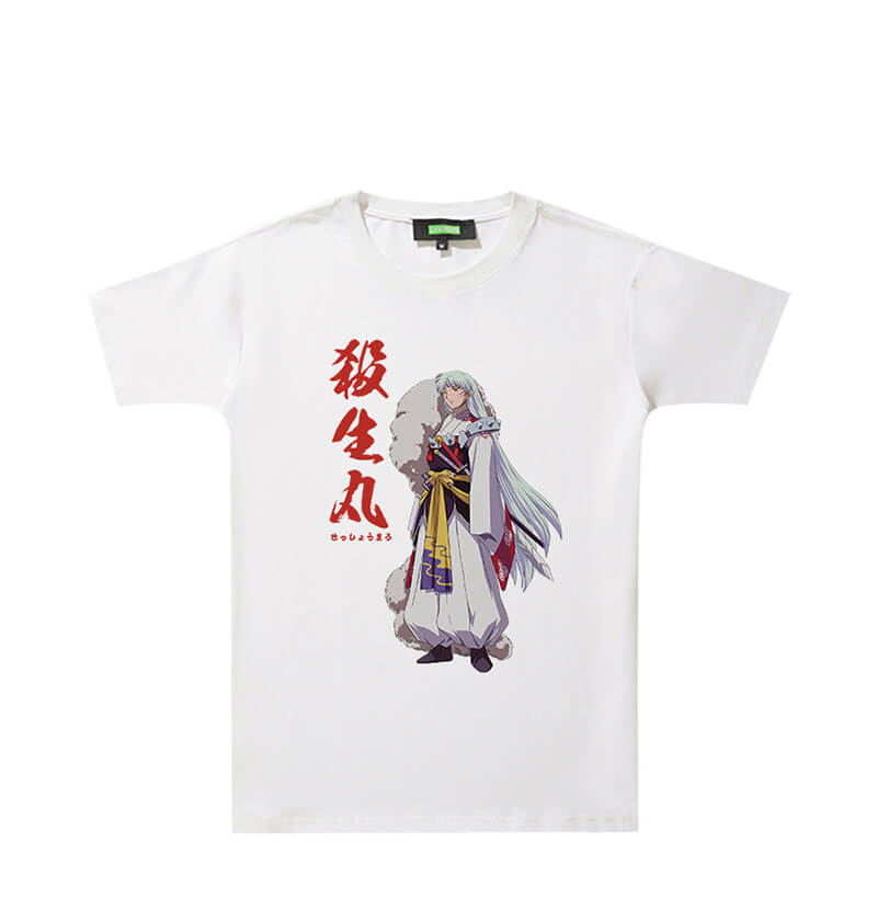 Original Design Tee Shirt Inuyasha Branded Couple Shirt