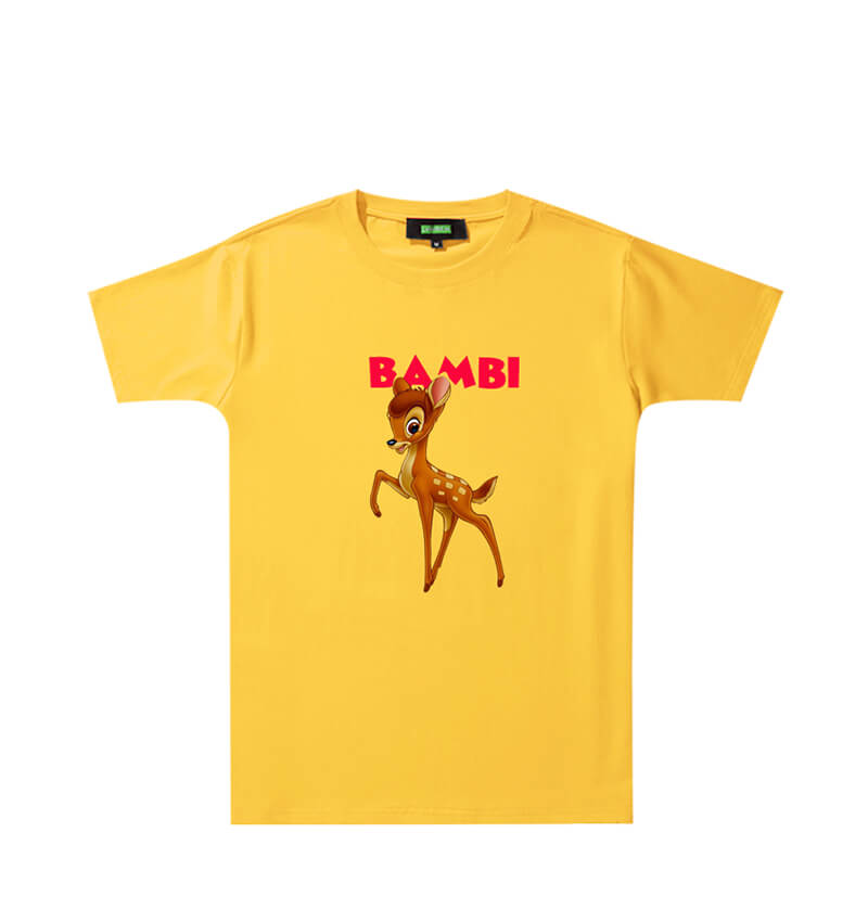 เสื้อดิสนีย์ Bambi ออกแบบเสื้อคู่ส่วนบุคคล