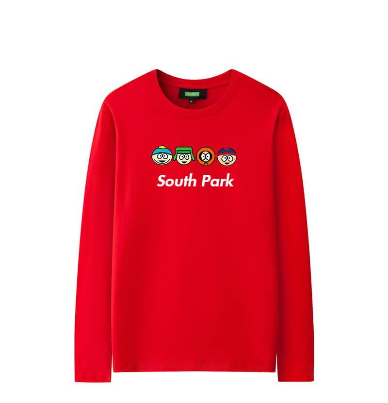 South Park Long Sleeve T-Shirts Shirts For Husband And Wife