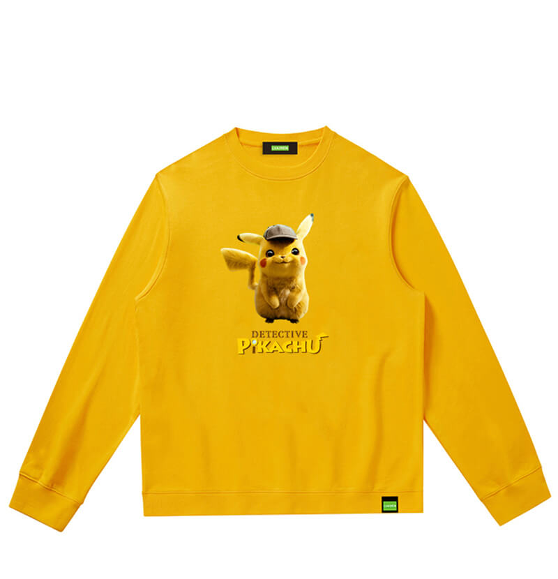 Pikachu Kids Sweatshirts Pokemon Hooded Jacket