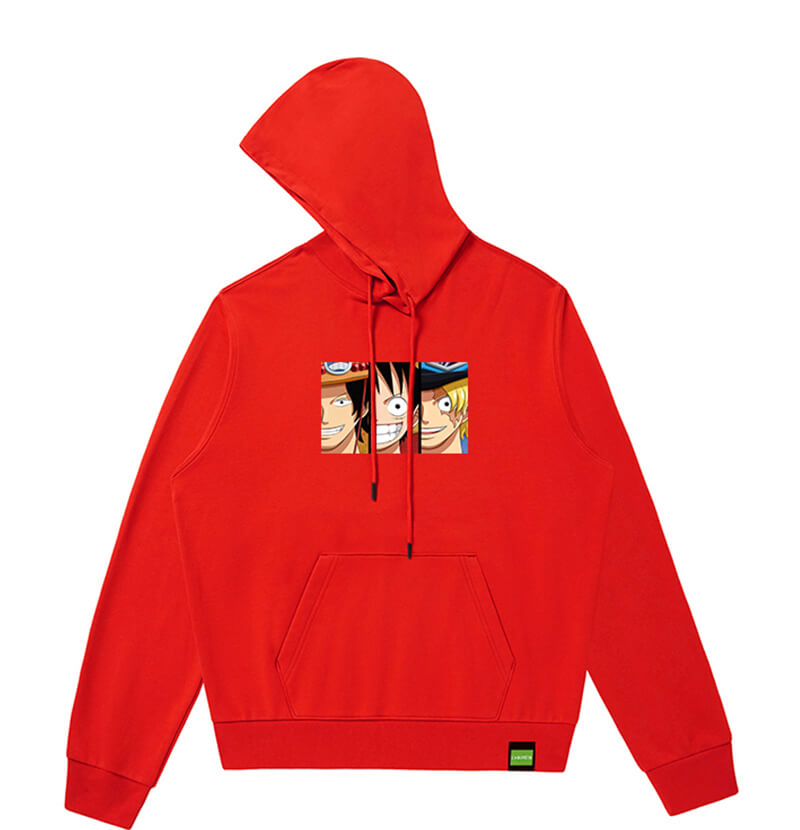 One Piece Luffy hooded sweatshirt Big Boy Sweatshirt