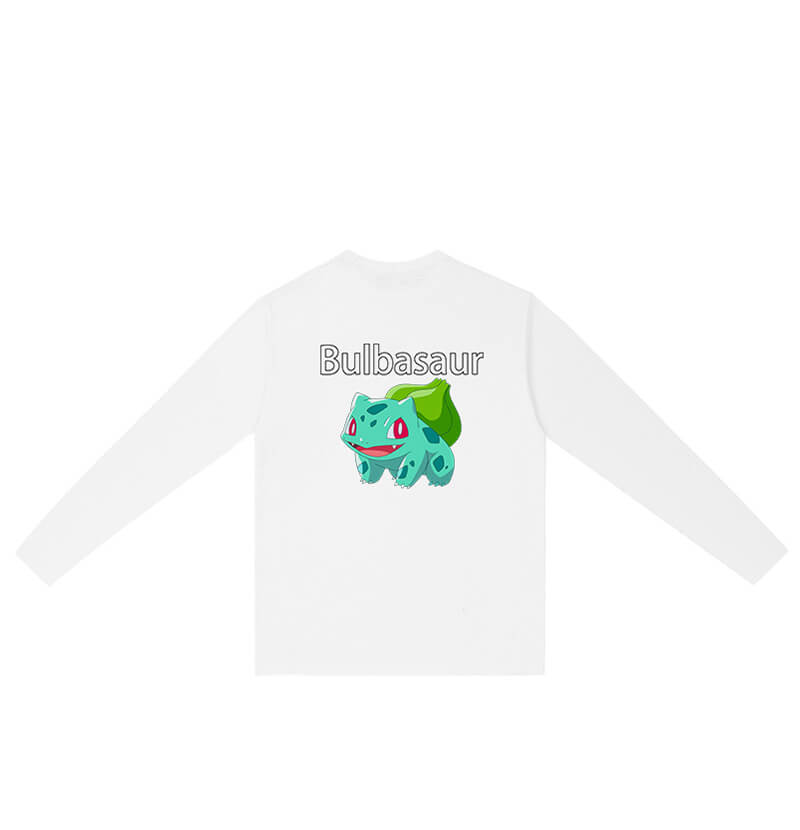 Pokemon Bulbasaur Long Sleeve T-Shirts Cool Shirts For Boys