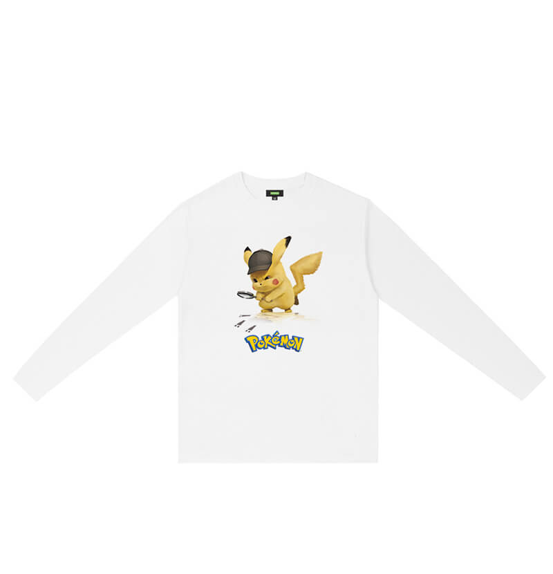 Pikachu Tee Long Sleeve Pokemon Personalised Kids T Shirts