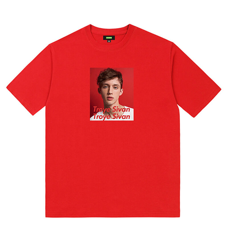 Head Portrait T-Shirt Troye Sivan Family Tee Shirts
