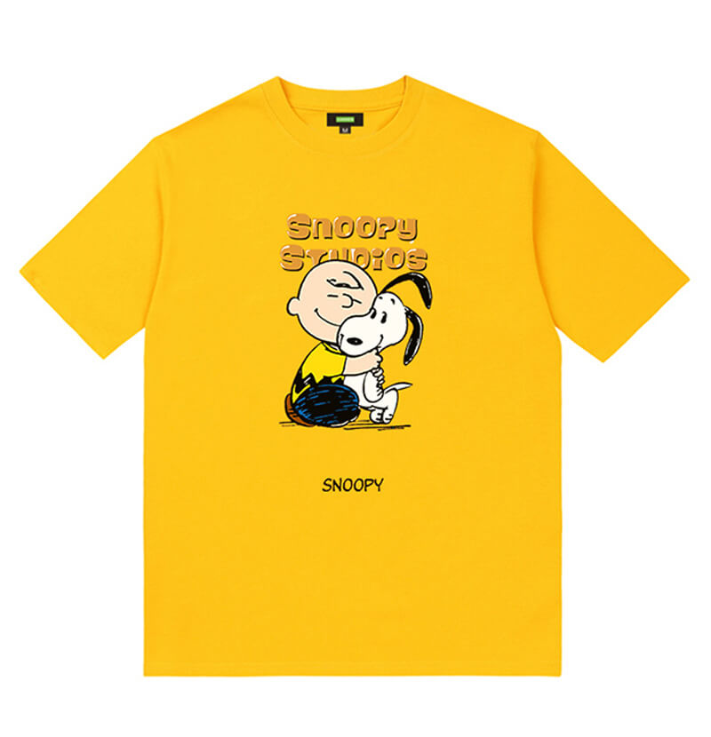 Snoopy Shirt Boys Yellow Shirt