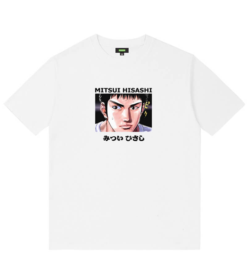 สแลม ดันก์ เบอร์ 14 มิทซุย ฮิซาชิ T-Shirts คู่เสื้อยืดแขนยาว
