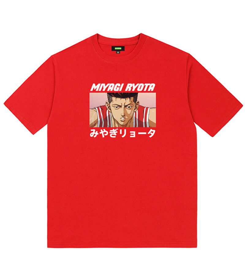 Slam Dunk Miyagi Ryota Shirt Graphic Tees For Teens