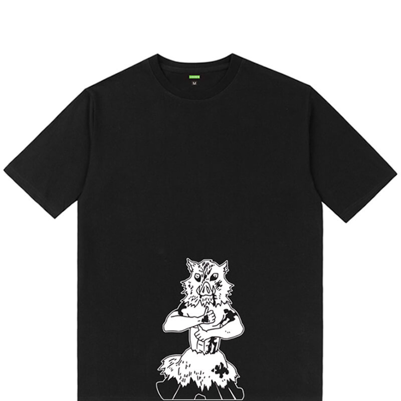 Demon Slayer Hashibira Inosuke Tshirts Couple In One Shirt