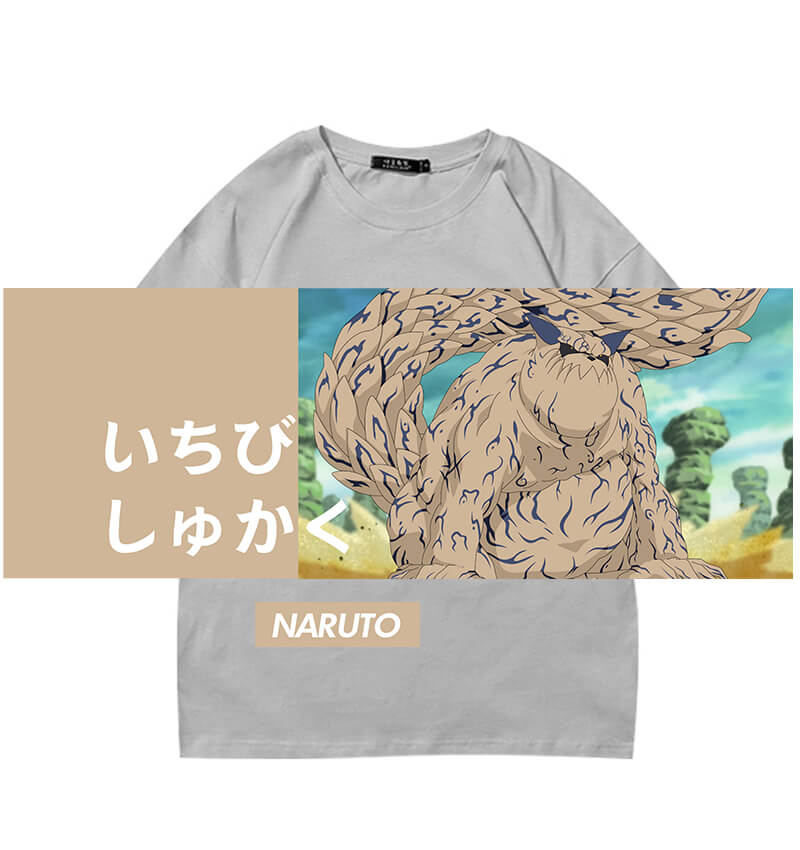 Naruto Tees One-Tails Monster Family T Shirt