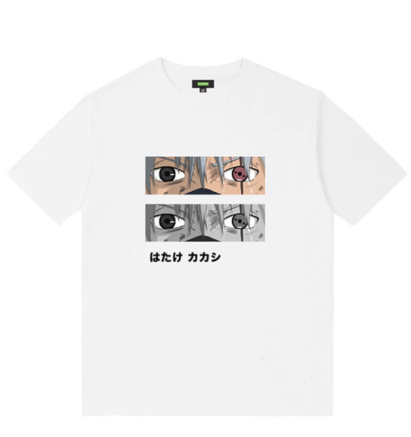 Naruto original design T-Shirts Kakashi Hatake Couple T