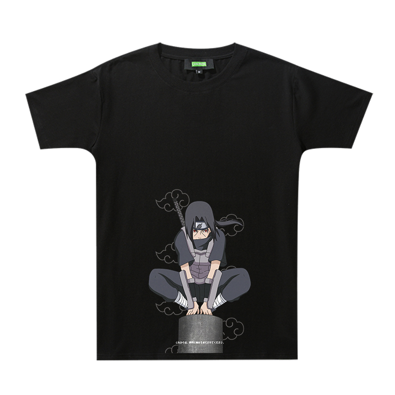 Naruto original design Tees Itachi Uchiha Cute T Shirts For Girls