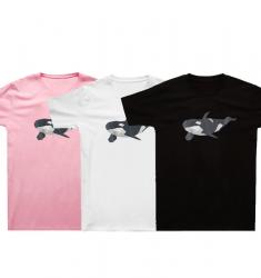Whales Shirt Personalised Couple T Shirts