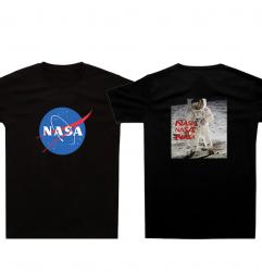 ออกแบบเดิม Spaceman เสื้อยืดนาซาคู่เสื้อยืดแขนยาว