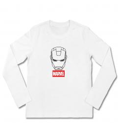 Marvel Iron Man T-shirts à manches longues pour mari et femme