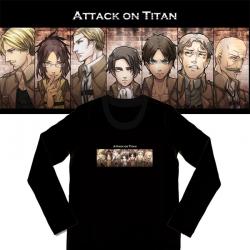 Investigation Corps Members T-Shirt Long Sleeve Attack on Titan His & Hers T Shirts