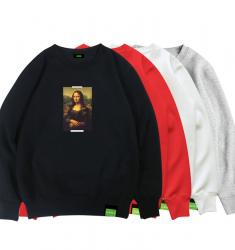 Mona Lisa Boys Hoodie Célèbre Painting Coat