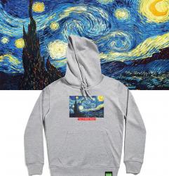 Van Gogh The Starry Night Cool Sweatshirts For Girl Famous Painting Tops