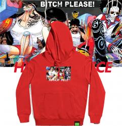 Luffy Tops One Piece Anime Sweatshirts pour les adolescents