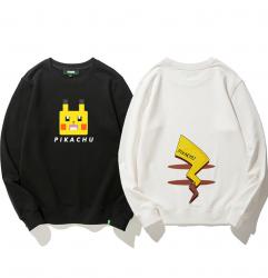 Impression à double face Pikachu Boys Oversized Hoodie Pokemon Hoodie