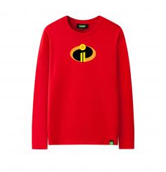 เสื้อยืดแขนยาวแขนยาวโลโก้ Incredibles