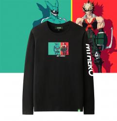 My Hero Academia Katsuki Bakugo Long Sleeve Shirt Original Design Korean Couple Shirts Online