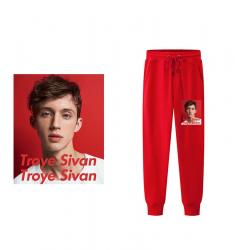 Troye Sivan Head Portrait Pants Sports Trousers