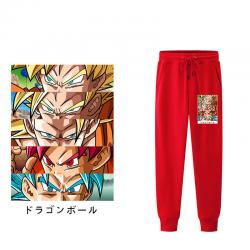 Son Goku Sweatpants Dragon Ball Super Casual Pantalon