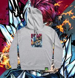 My Hero Academia Todoroki Shouto Hooded Coat original design Cool Hoodies For Teenage Girl