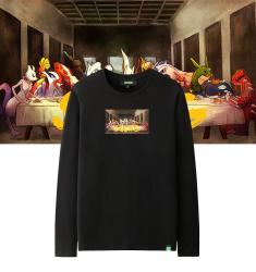 Pokemon The Last Supper Long Sleeve Tees Cool T Shirts pour filles