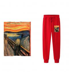 Famous Painting The Scream Trousers Pants
