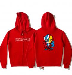 Iron Man Hoodie Sweatshirts For Teenage Girl