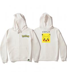 Pokemon Pikachu Tops Boys Zip Up Jacket