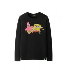 SpongeBob SquarePants Patrick Star Long Sleeve T-Shirts Red Couple Shirt