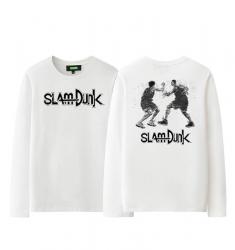 Slam Dunk Rukawa Kaede and Hanamichi Sakuragi Long Sleeve Tees Couple T Shirts For Honeymoon