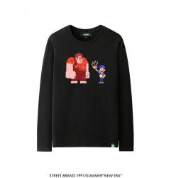 Wreck-It Ralph Long Sleeve Shirt Boys Black T Shirt