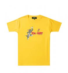 Tom and Jerry Tshirt Original Design Girls White Tee