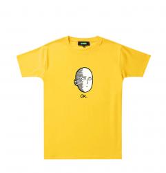 One Punch Man Tshirt Boys Yellow Shirt